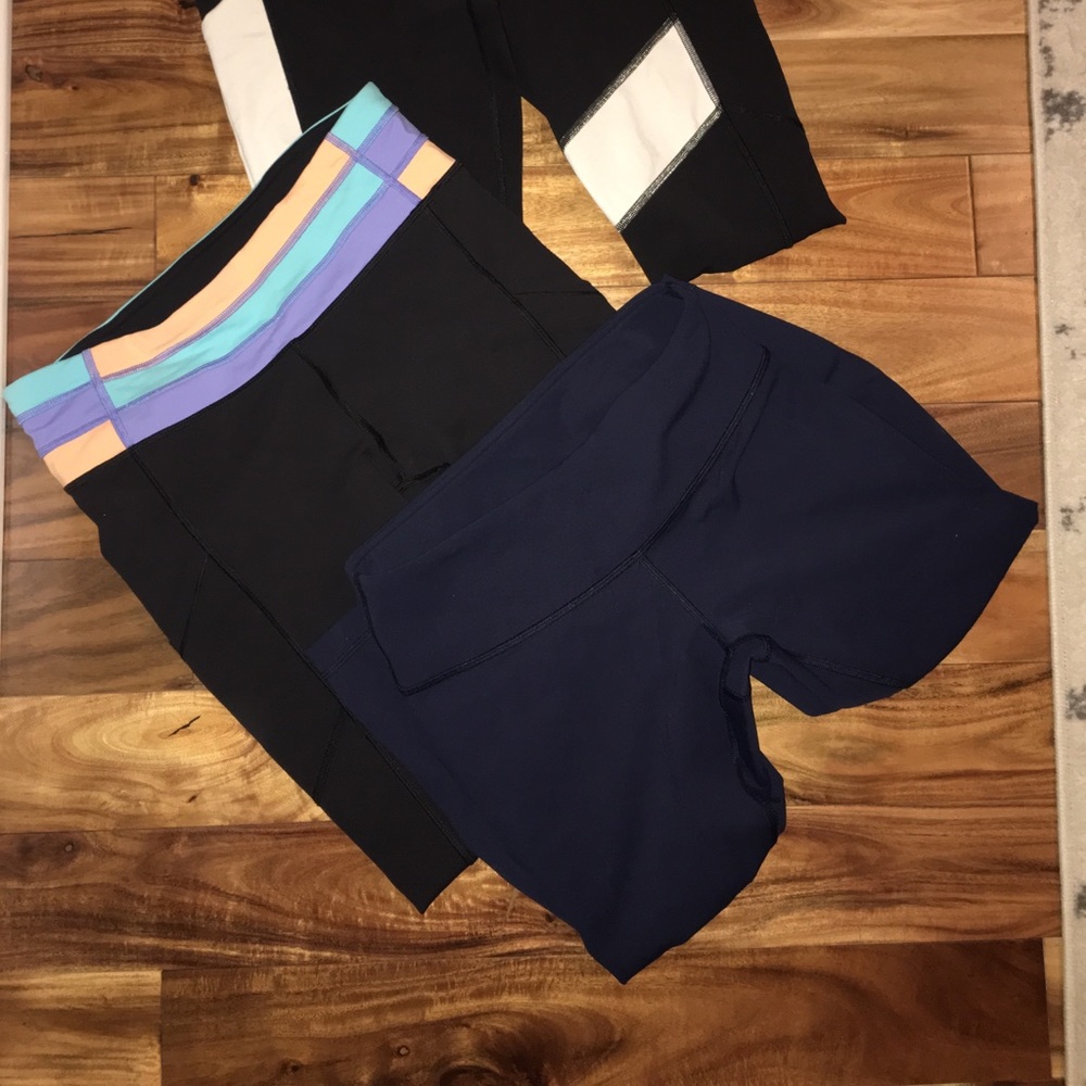 Lululemon Navy Yoga Crops